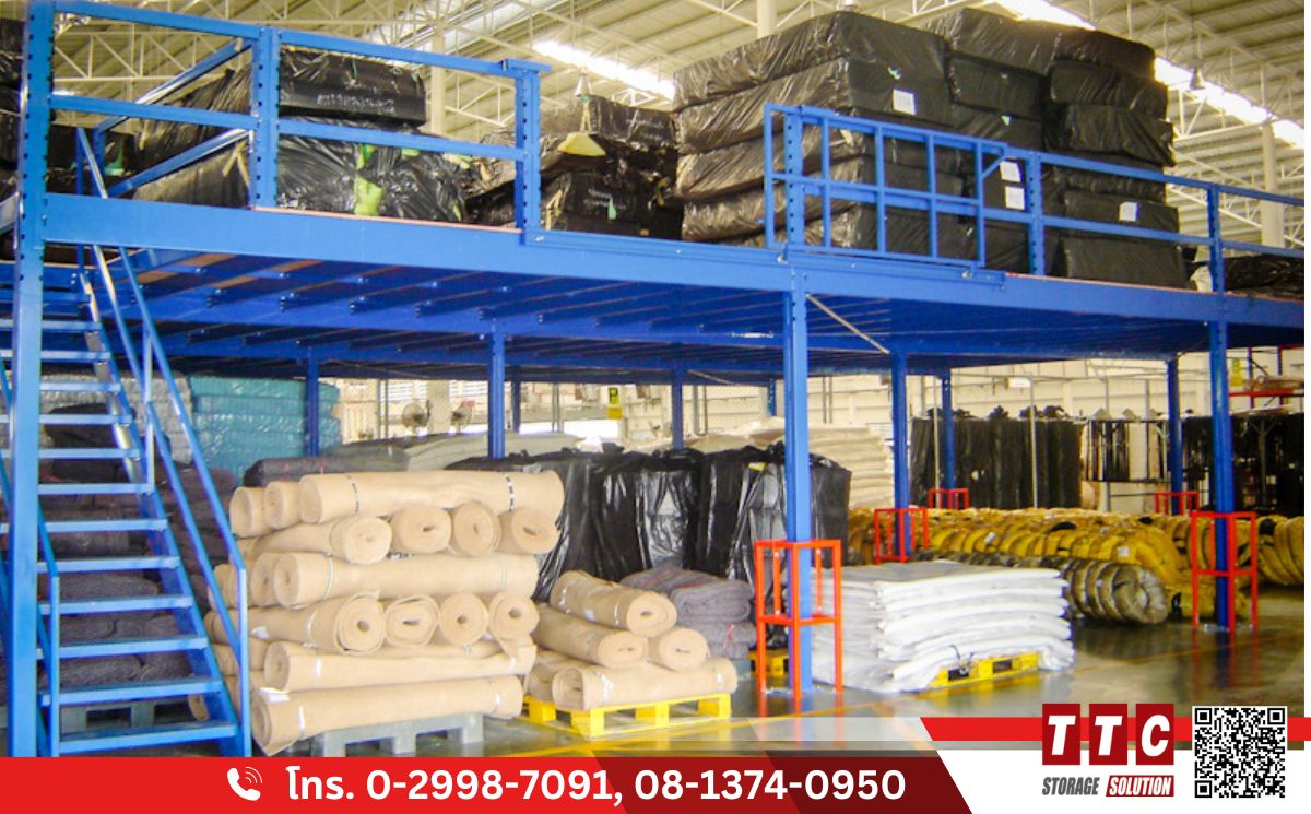 รับสร้างชั้นลอยโครงสร้างเหล็ก Mezzanine floor